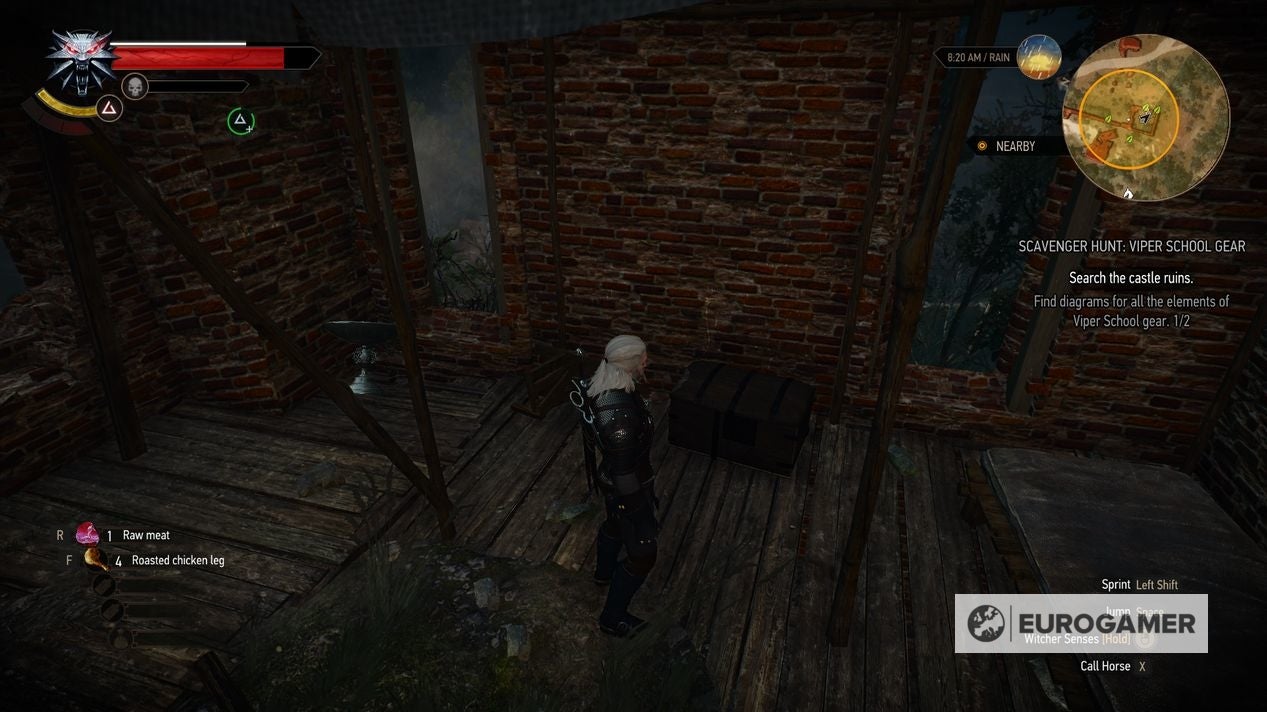 The Witcher 3 Serpentine gear How to get the Serpentine Steel Sword and Serpentine Short Sword